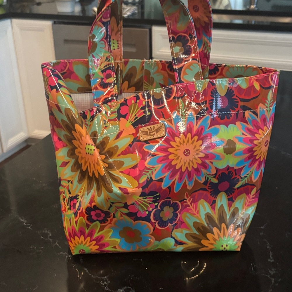 Consuelo Floral Multicolor Tote Bag